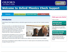 Tablet Screenshot of oxfordphonicschecksupport.co.uk